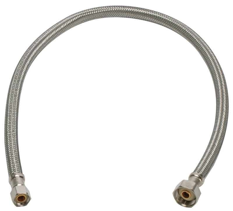FLUIDMASTER Fluidmaster B1F30 Water Supply Connector, 3/8 x 1/2 in, Compression x FIP, Polymer/Stainless Steel PLUMBING, HEATING & VENTILATION FLUIDMASTER