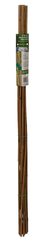 MAT - MIDWEST AIR TECHNOLOGY Gardener's Blue Ribbon BB3 Plant Stake, 3 ft L, Bamboo, Natural Bamboo