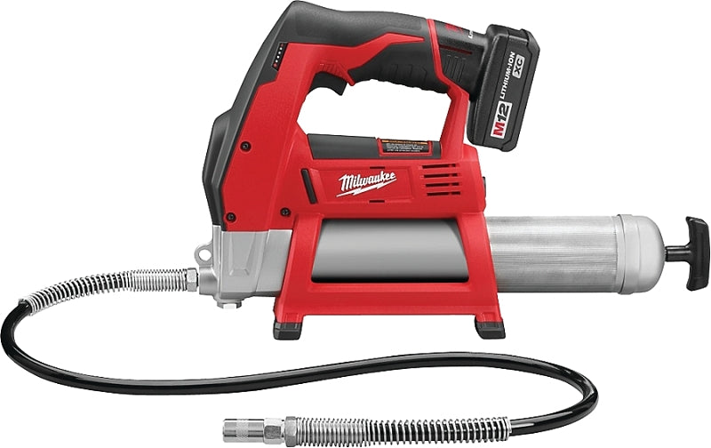 MILWAUKEE Milwaukee M12 2446-21XC Grease Gun Kit, 8000 psi Pressure TOOLS MILWAUKEE