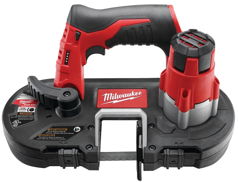MILWAUKEE Milwaukee 2429-20 Band Saw, Tool Only, 12 V Battery, 27 in L Blade, 1/2 in W Blade, 1-5/8 in Cutting Capacity