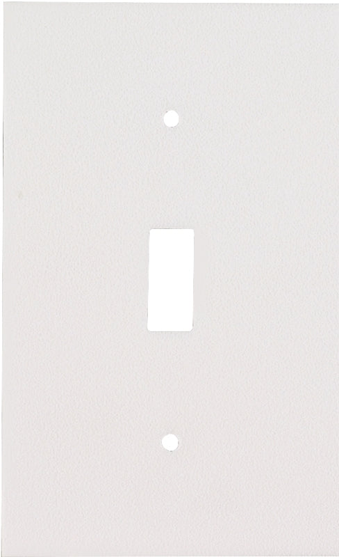 M-D M-D 03434 Series Wallplate Sealer, For: Standard 1-Gang Switch Plates, Foam, White