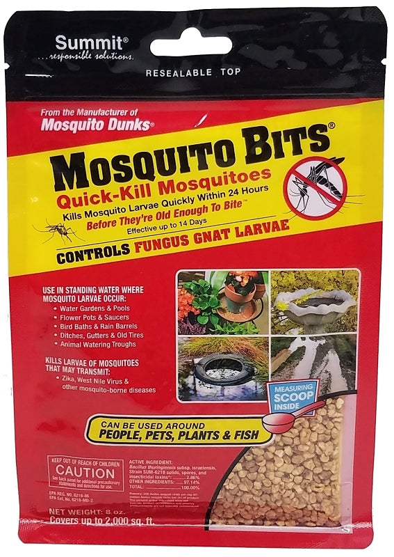 SUMMIT Summit 116-12 Mosquito Killer, Granular, 8 oz Bottle LAWN & GARDEN SUMMIT