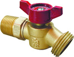 B & K INDUSTRIES B & K 102-353HN Hose Bibb, 1/2 x 3/4 in Connection, MPT x Male Hose, 125 psi Pressure, Brass Body PLUMBING, HEATING & VENTILATION B & K INDUSTRIES