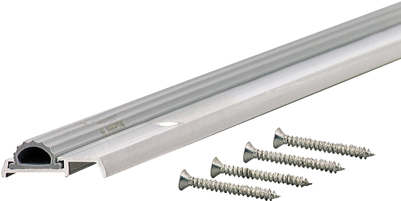 M-D M-D 08243 Mini Threshold, 36 in L, 1-3/8 in W, Aluminum