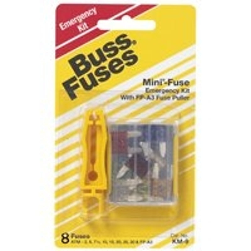 BUSSMANN Bussmann BP/ATM-AH8-RPP Fuse Kit, 1 kA Interrupt, Blade Fuse, 32 VDC AUTOMOTIVE BUSSMANN