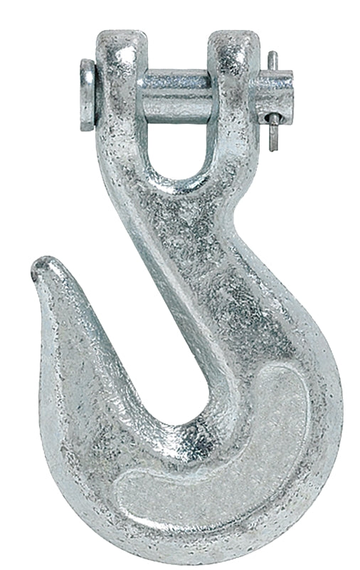 BARON Baron 330-1/4 Clevis Grab Hook, 1/4 in, 2600 lb Working Load, Steel, Electro-Galvanized