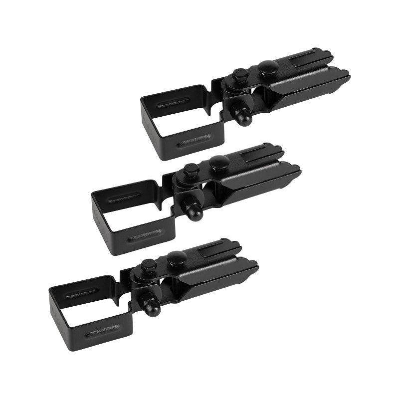 NUVO IRON Nuvo Iron BUS01RTXB Universal Swivel Bracket, Steel, Black, Galvanized HARDWARE & FARM SUPPLIES NUVO IRON