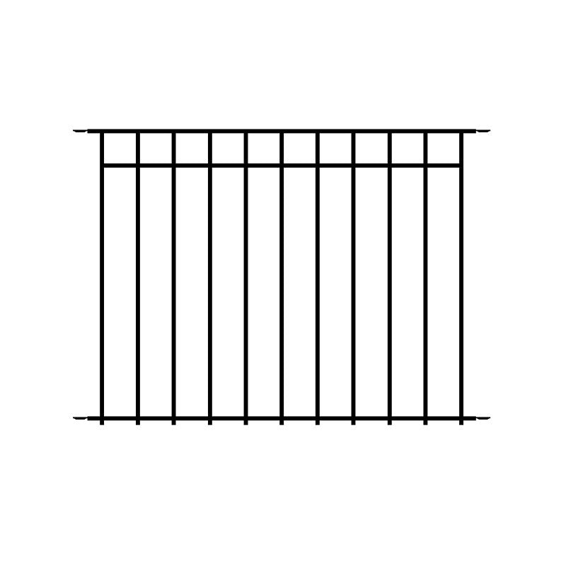 NUVO IRON Nuvo Iron CPQF2 Coral Fence Panel, 34 in H HARDWARE & FARM SUPPLIES NUVO IRON