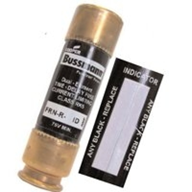 BUSSMANN Bussmann BP/FRNR-20ID Heavy-Duty Fuse, 20 A, 250 VAC, 125 VDC, 20, 200 kA Interrupt, Fiberglass Body, H