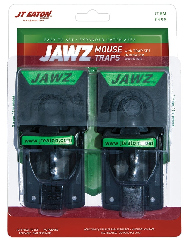 J.T. EATON J.T. Eaton 409 Reusable Mouse Trap, 5-1/4 in W, 2-1/2 in H LAWN & GARDEN J.T. EATON