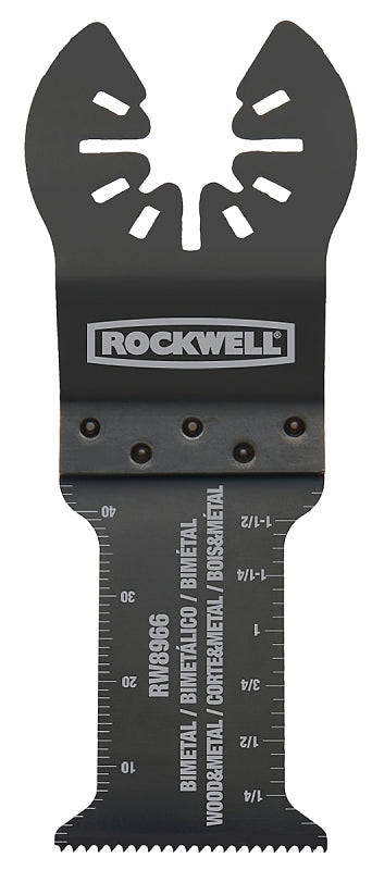ROCKWELL Rockwell RW8966 Oscillating Saw Blade, Bi-Metal, 1-3/16 in W