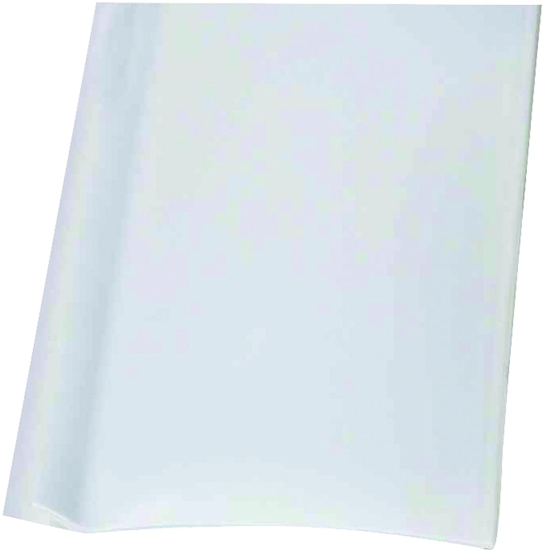 M-D M-D 75697 Wall Base, 4 ft L, 2-1/2 in W, Vinyl, Snow White