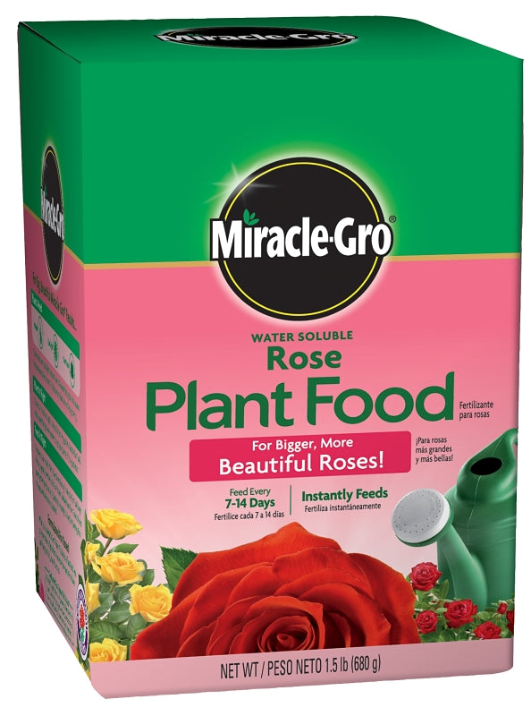 MIRACLE-GRO Miracle-Gro 2000221 Plant Food, 1.5 lb Box, Solid, 18-24-16 N-P-K Ratio