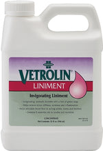 FARNAM Farnam Vetrolin 80192 Invigorating Liniment, Liquid, Transparent Green, Alcoholic Aroma, 32 oz HARDWARE & FARM SUPPLIES FARNAM