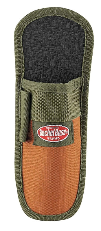 PULL'R HOLDINGS Bucket Boss 54042 Single-Barrel Sheath, 1-Pocket, Poly, Brown