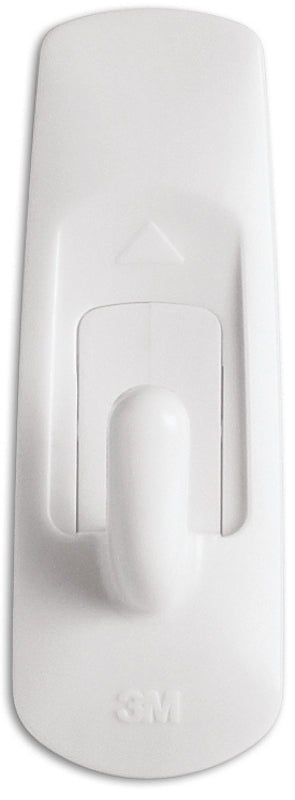 COMMAND Command 17002-VP-6PK Utility Hook, 1/2 in Opening, 1 lb, 6-Hook, Plastic, White