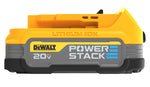 DEWALT DEWALT POWERSTACK Series DCBP034 Compact Battery, 20 V Battery, 1.7 Ah TOOLS DEWALT