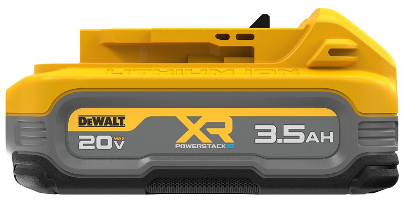 DEWALT DEWALT XR POWERSTACK DCBP320 Battery, 20 V Battery, 3.5 Ah
