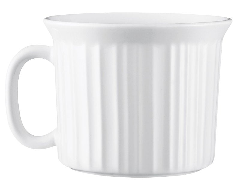 CORELLE Corelle 1035985 Meal Mug, 20 oz, Plastic/Stoneware, French White APPLIANCES & ELECTRONICS CORELLE   