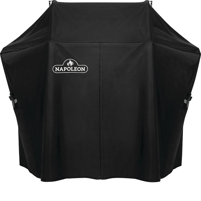 NAPOLEON GRILLS, WOLF S Napoleon 61427 Grill Cover, 25 in W, 52 in D, 48 in H, Vinyl, Black OUTDOOR LIVING & POWER EQUIPMENT NAPOLEON GRILLS, WOLF S