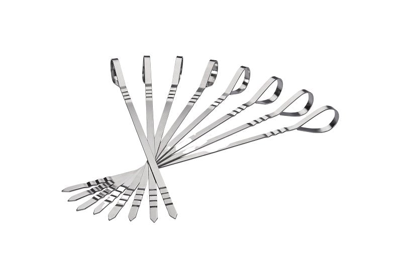 NAPOLEON GRILLS, WOLF S Napoleon 70015 8-Piece Multi-Functional Skewer, Stainless Steel Head, Curved Handle OUTDOOR LIVING & POWER EQUIPMENT NAPOLEON GRILLS, WOLF S
