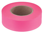 EMPIRE Empire 77-003 Flagging Tape, 200 ft L, 1 in W, Pink, Plastic TOOLS EMPIRE