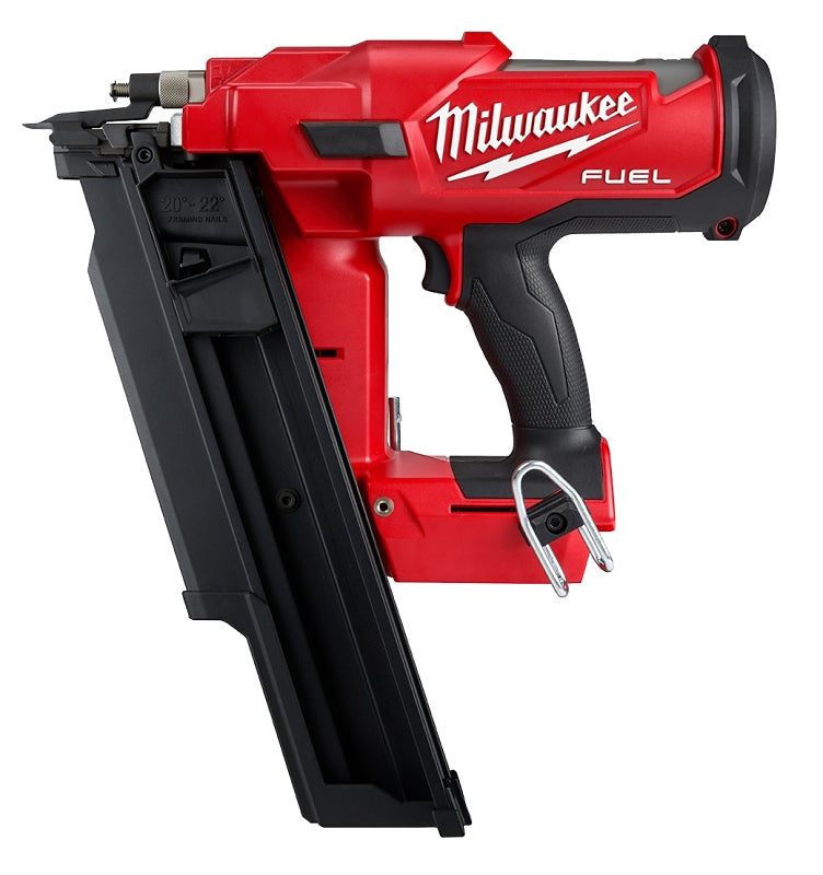 MILWAUKEE Milwaukee 2744-20 Framing Nailer, Tool Only, 18 V, 5 Ah, 51 Nails Magazine, 20 to 22 deg Collation, Nail, Strip Fastener