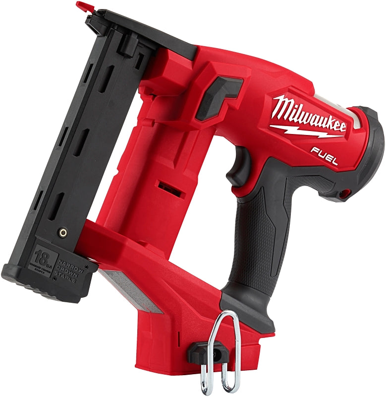 MILWAUKEE Milwaukee 2749-20 Stapler, Tool Only, 1/4 in W Crown, 3/8 to 1-1/2 in L Leg, Narrow Crown Staple