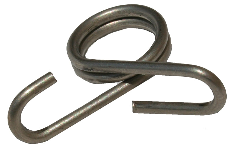 PARKER MCCRORY MFG. Parmak 719 Spring Clip, Stainless Steel, For: 3/8 in Fiberglass Rod Post