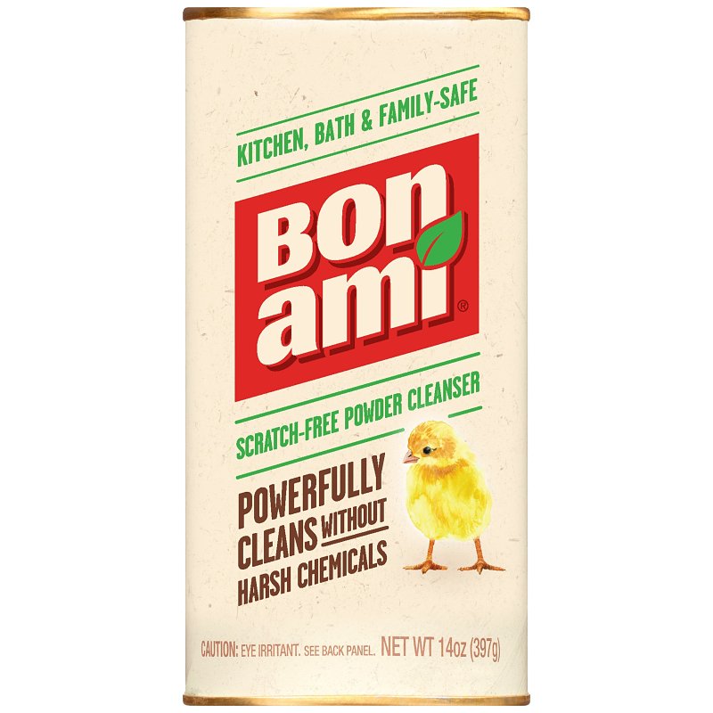 BON AMI Bon Ami 04410 Cleanser, 14 oz, Powder