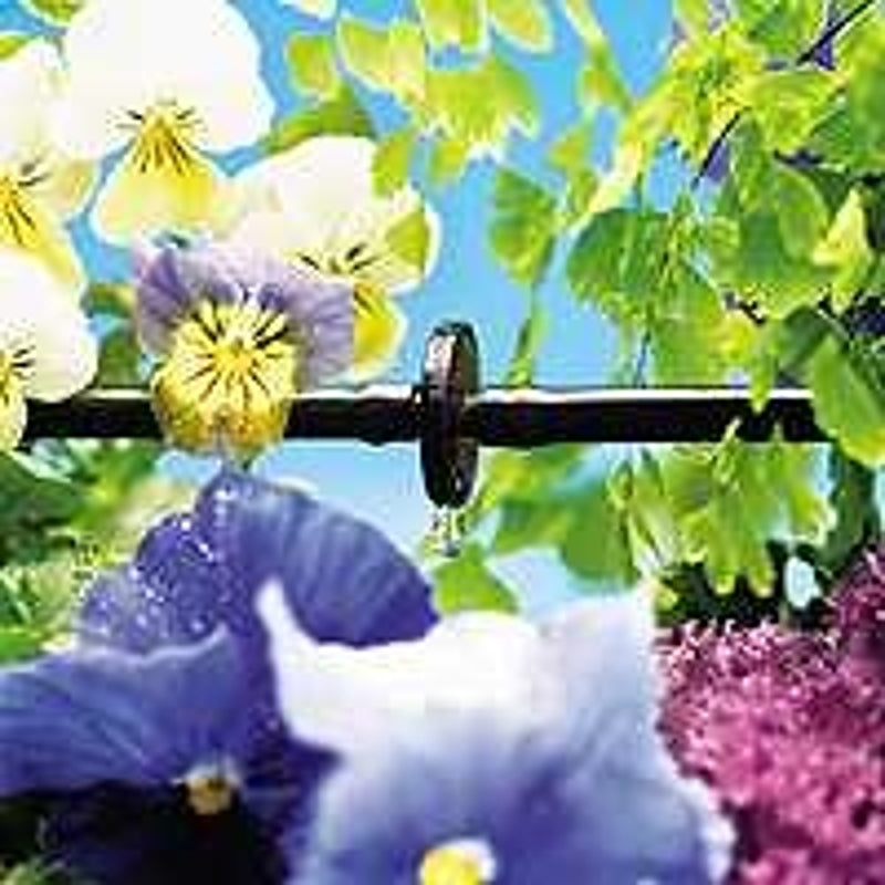 RAINDRIP Raindrip R117CT Mini In-Line Dripper, 1 gph, Black, 15 psi Maximum Pressure