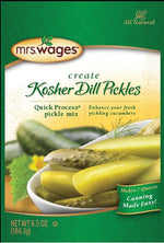 MRS. WAGES Mrs. Wages W622-J7425 Kosher Dill Pickle Mix, 6.5 oz Pouch HOUSEWARES MRS. WAGES