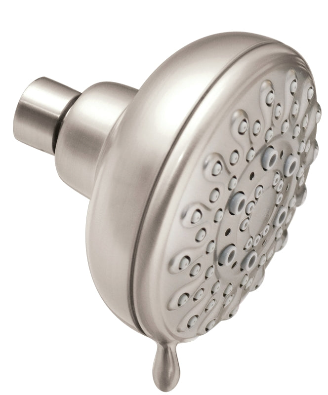 MOEN Moen Banbury Series 23045SRN Showerhead, 2 gpm, 1/2 in Connection, IPS, Brushed Nickel, 4 in Dia PLUMBING, HEATING & VENTILATION MOEN