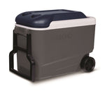 IGLOO Igloo 0034226 Roller Cooler, 40 qt Cooler, Polyurethane, Gray
