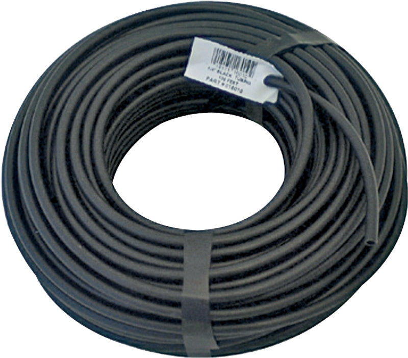 RAINDRIP Raindrip 016005P Drip Watering Tubing, 0.16 to 0.197 in ID, 50 ft L, Polyethylene, Black LAWN & GARDEN RAINDRIP