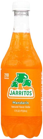 JARRITO'S Jarritos 15501 Soda, Mandarin, 17.7 oz, Bottle HOUSEWARES JARRITO'S