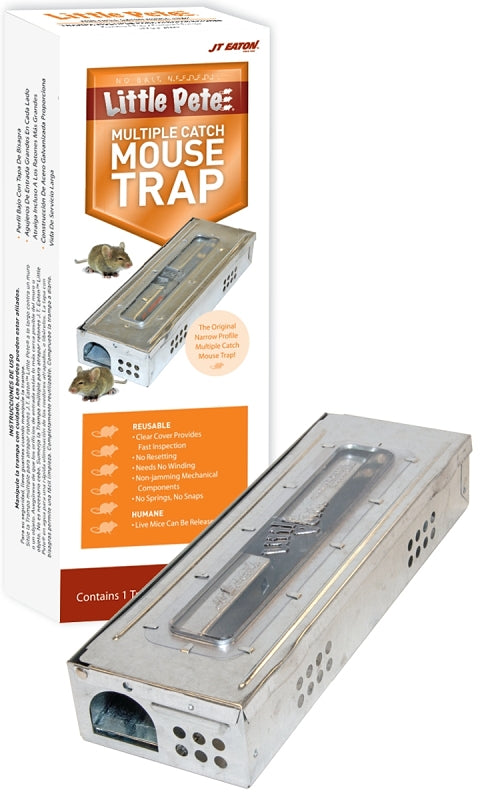J.T. EATON J.T. Eaton 428CL Mouse Trap, Slim, Metal LAWN & GARDEN J.T. EATON
