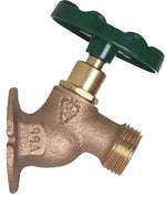 ARROWHEAD Arrowhead Brass 355 Series 355LF Sillcock, 3/4 in Connection, FIP x Male Hose Threaded, Solid Flange, 125 psi Pressure PLUMBING, HEATING & VENTILATION ARROWHEAD