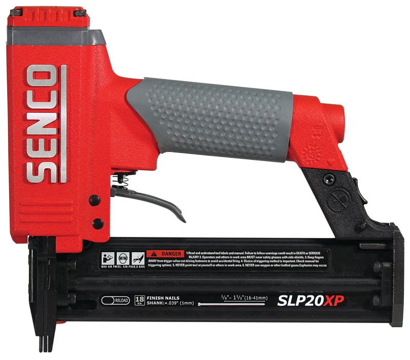 SENCO Senco 430101N Brad Nailer with Case, 110 Magazine, Strip Collation, 1.92 scfm Air