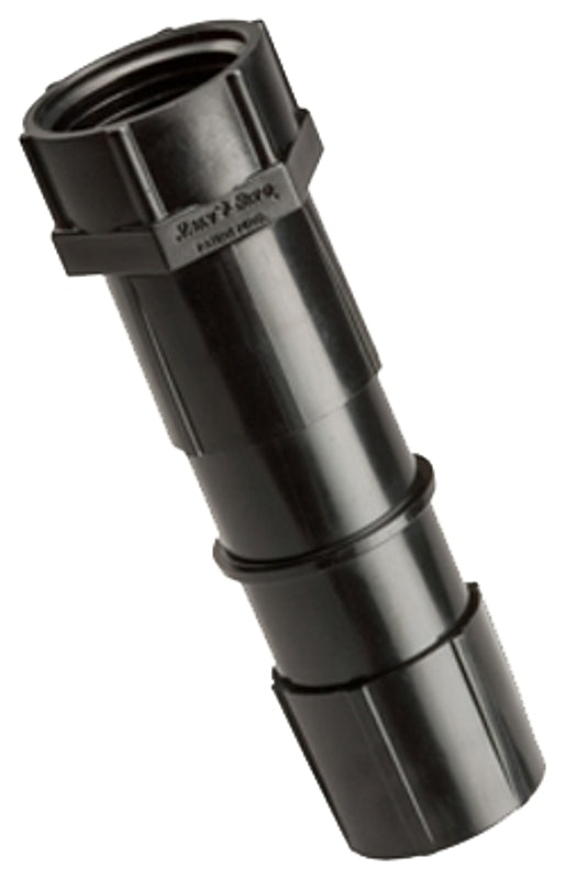 RAINBIRD Rain Bird EF075FHTSM Hose Adapter, 3/4 in, FHT x Tube, Plastic, Black, For: 1/2 to 5/8 in Tubing LAWN & GARDEN RAINBIRD