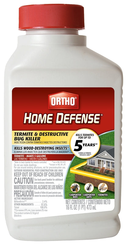 ORTHO Ortho Home Defense 0200010 Bug Killer, Liquid, Spray Application, 16 oz Bottle LAWN & GARDEN ORTHO