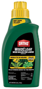 ORTHO Ortho WeedClear 0204710 Concentrated Lawn Weed Killer, Liquid, 32 oz Bottle LAWN & GARDEN ORTHO