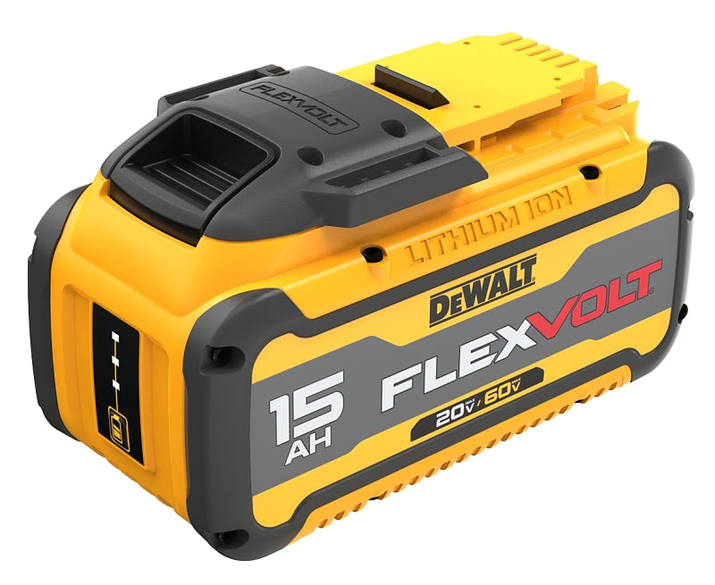 DEWALT DeWALT FLEXVOLT DCB615 Cordless Battery Pack, 20/60 V Battery, 15 Ah, Includes: 3 LED Gauge Charge Indicator TOOLS DEWALT   