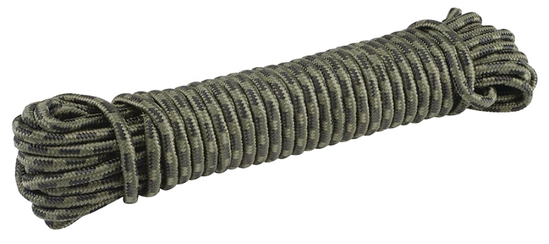 BARON Baron 42578 Rope, 3/8 in Dia, 75 ft L, 133 lb Working Load, Polypropylene, Camo HARDWARE & FARM SUPPLIES BARON