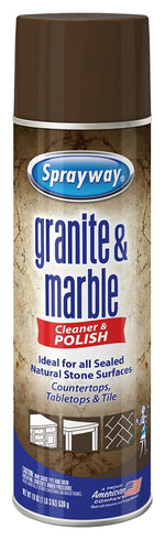SPRAYWAY Sprayway SW702RETAIL Granite and Marble Cleaner, 19 oz CLEANING & JANITORIAL SUPPLIES SPRAYWAY