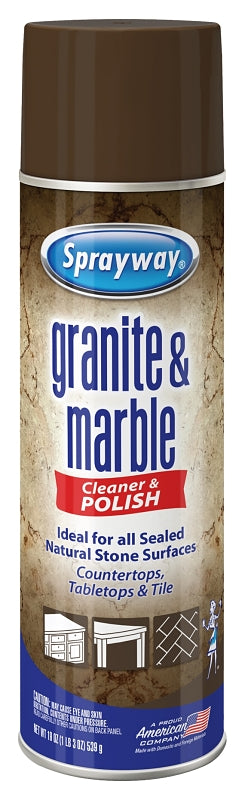 SPRAYWAY Sprayway SW702RETAIL Granite and Marble Cleaner, 19 oz CLEANING & JANITORIAL SUPPLIES SPRAYWAY