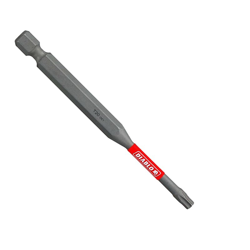 DIABLO Diablo DT2035P2 Drive Bit, #20 Drive, Torx Drive, 1/4 in Shank, Hex Shank, 3-1/2 in L HARDWARE & FARM SUPPLIES DIABLO
