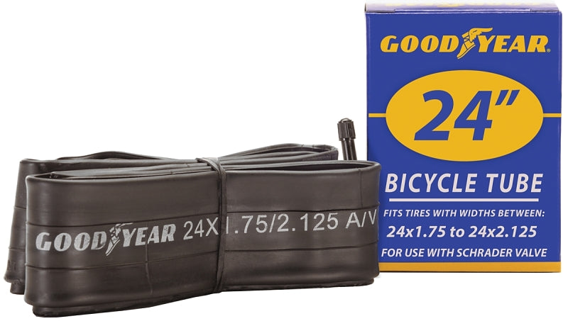 KENT Kent 91078 Bicycle Tube, Butyl Rubber, Black, For: 24 x 1-3/4 in to 2-1/8 in W Bicycle Tires APPLIANCES & ELECTRONICS KENT