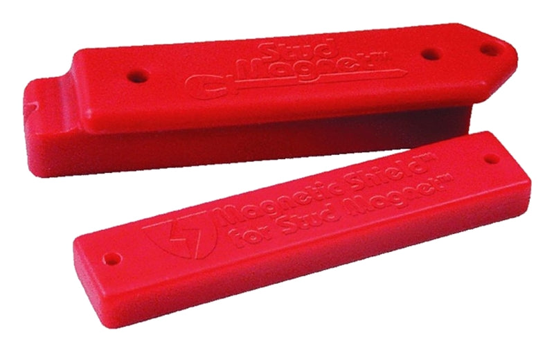 MASTER MAGNETICS Magnet Source 07612/07512 Magnetic Stud Finder with Red Shield, Red