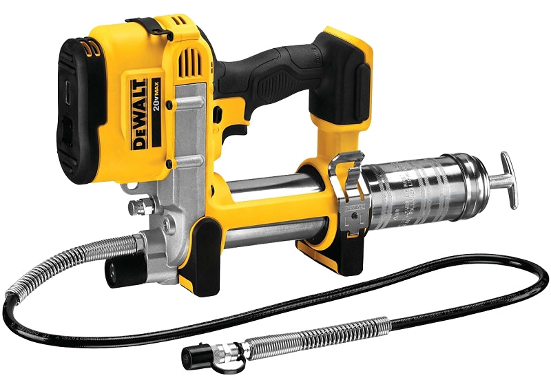 DEWALT DEWALT DCGG571B Series Grease Gun, Includes: DCGG571B 20 V Max Grease Gun, Shoulder Strap, 14.5 oz Cartridge